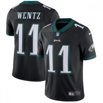 Youth Philadelphia Eagles #11 Carson Wentz Black Vapor Untouchable Limited Stitched NFL Jersey Youth Philadelphia Eagles #11 Carson Wentz Black Vapor Untouchable Limited Stitched NFL Jersey