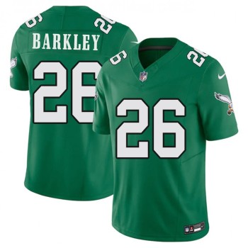 Youth Philadelphia Eagles #26 Saquon Barkley Green F.U.S.E. Vapor Untouchable Limited Stitched Football Jersey Youth Philadelphia Eagles #26 Saquon Barkley Green F.U.S.E. Vapor Untouchable Limited Stitched Football Jersey
