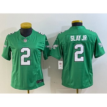 Youth Philadelphia Eagles #2 Darius Slay JR Green 2023 F.U.S.E. Stitched Football Jersey Youth Philadelphia Eagles #2 Darius Slay JR Green 2023 F.U.S.E. Stitched Football Jersey