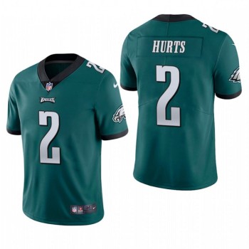 Youth Philadelphia Eagles #2 Jalen Hurts Green Vapor Untouchable Limited Stitched NFL Jersey Youth Philadelphia Eagles #2 Jalen Hurts Green Vapor Untouchable Limited Stitched NFL Jersey