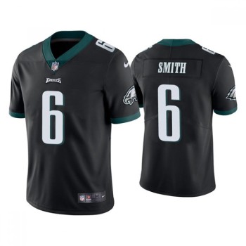 Youth Philadelphia Eagles #6 DeVonta Smith Black Vapor Untouchable Limited Stitched Football Jersey Youth Philadelphia Eagles #6 DeVonta Smith Black Vapor Untouchable Limited Stitched Football Jersey