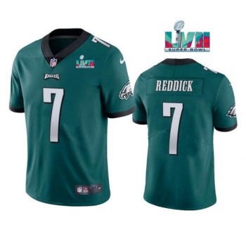 Youth Philadelphia Eagles #7 Haason Reddick Green Super Bowl LVII Patch Vapor Untouchable Limited Stitched Football Jersey Youth Philadelphia Eagles #7 Haason Reddick Green Super Bowl LVII Patch Vapor Untouchable Limited Stitched Football Jersey