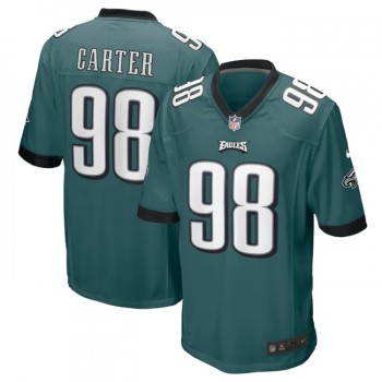Youth Philadelphia Eagles #98 Jalen Carter Green 2023 Draft Stitched Football Jersey Youth Philadelphia Eagles #98 Jalen Carter Green 2023 Draft Stitched Football Jersey