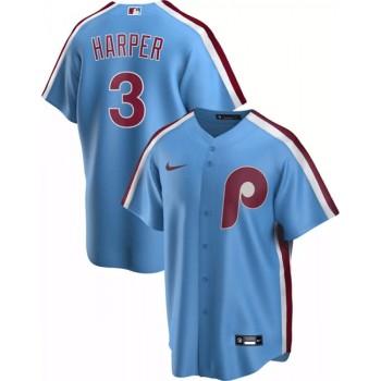 Youth Philadelphia Phillies #3 Bryce Harper Blue Cool Base Stitched Baseball Jersey Youth Philadelphia Phillies #3 Bryce Harper Blue Cool Base Stitched Baseball Jersey