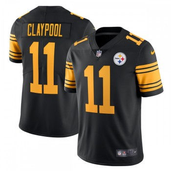 Youth Pittsburgh Steelers #11 Chase Claypool Black Color Rush Limited Stitched NFL Jersey Youth Pittsburgh Steelers #11 Chase Claypool Black Color Rush Limited Stitched NFL Jersey