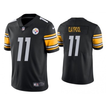 Youth Pittsburgh Steelers #11 Chase Claypool Black Vapor Untouchable Limited Stitched Jersey Youth Pittsburgh Steelers #11 Chase Claypool Black Vapor Untouchable Limited Stitched Jersey