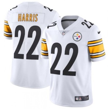 Youth Pittsburgh Steelers #22 Najee Harris White Vapor Untouchable Limited Stitched Jersey Youth Pittsburgh Steelers #22 Najee Harris White Vapor Untouchable Limited Stitched Jersey