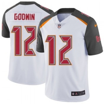 Youth Tampa Bay Buccaneers #12 Chris Godwin White Vapor Untouchable Limited Stitched NFL Jersey Youth Tampa Bay Buccaneers #12 Chris Godwin White Vapor Untouchable Limited Stitched NFL Jersey
