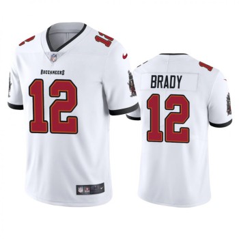 Youth Tampa Bay Buccaneers #12 Tom Brady New White Vapor Untouchable Limited Stitched NFL Jersey Youth Tampa Bay Buccaneers #12 Tom Brady New White Vapor Untouchable Limited Stitched NFL Jersey