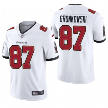 Youth Tampa Bay Buccaneers #87 Rob Gronkowski New White Vapor Untouchable Limited Stitched Jersey Youth Tampa Bay Buccaneers #87 Rob Gronkowski New White Vapor Untouchable Limited Stitched Jersey