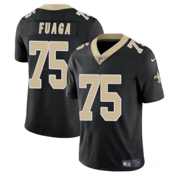 Youth New Orleans Saints #75 Taliese Fuaga Black 2024 Draft2024 Draft Vapor Limited Stitched Football Jersey Youth New Orleans Saints #75 Taliese Fuaga Black 2024 Draft2024 Draft Vapor Limited Stitched Football Jersey