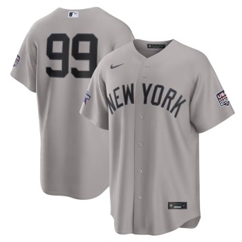Men's New York Yankees #99 Aaron Judge Nike Gray 2026 All-Star Game Replica Jersey Men's New York Yankees #99 Aaron Judge Nike Gray 2026 All-Star Game Replica Jersey