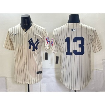Youth New York Yankees #13 Jazz Chisholm Jr. Cream 2026 Field of Dreams Stadium Baseball Jersey Youth New York Yankees #13 Jazz Chisholm Jr. Cream 2026 Field of Dreams Stadium Baseball Jersey