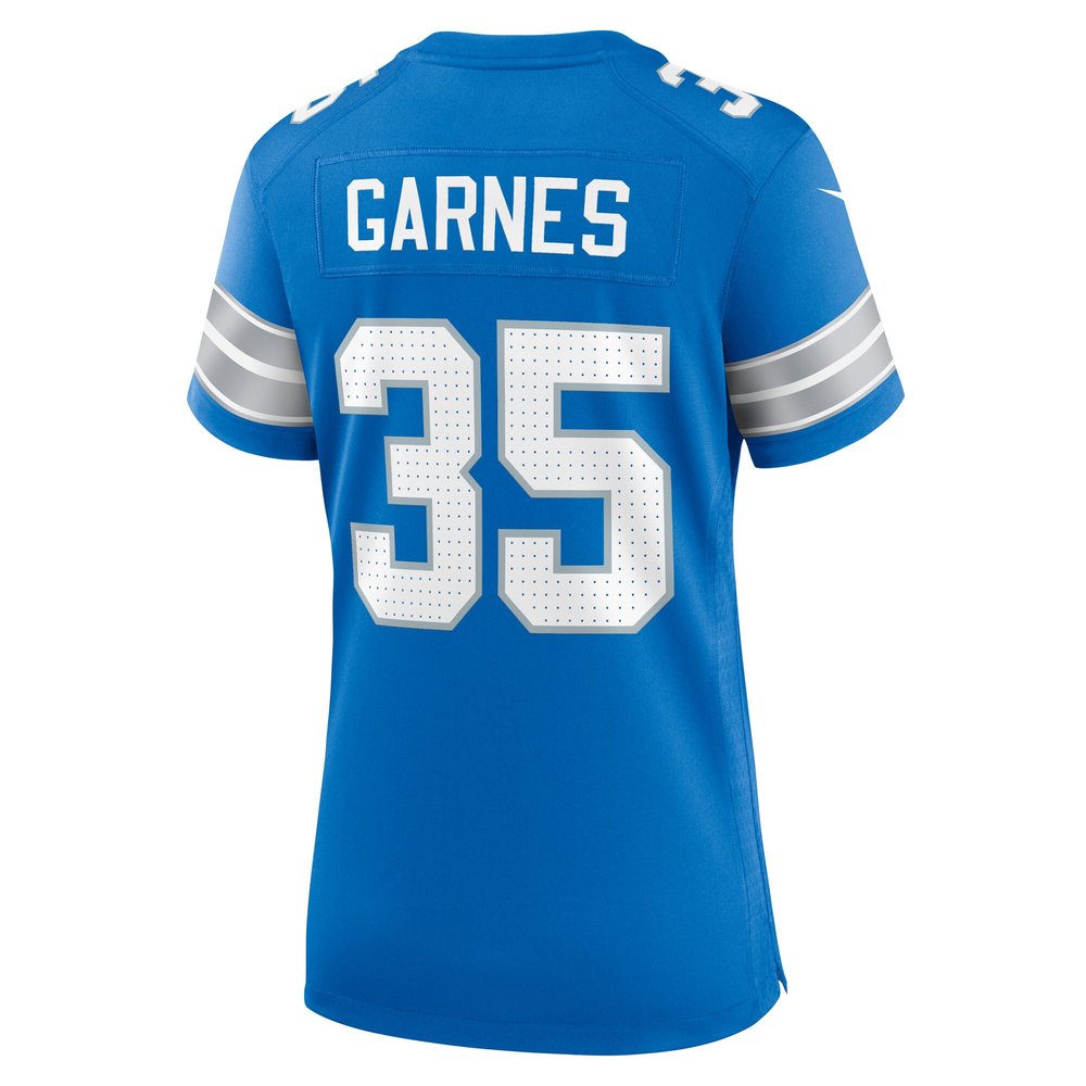 Women's Detroit Lions Chelen Garnes  Blue Game Jersey