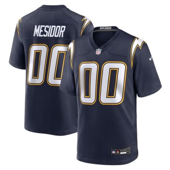 Men's Los Angeles Chargers Akheem Mesidor Navy 2026 NFL Draft Game Jersey Men's Los Angeles Chargers Akheem Mesidor Navy 2026 NFL Draft Game Jersey