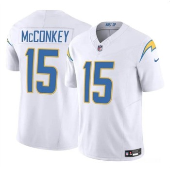 Youth Los Angeles Chargers #15 Ladd McConkey White 2024 Draft F.U.S.E Vapor Limited Stitched Football Jersey Youth Los Angeles Chargers #15 Ladd McConkey White 2024 Draft F.U.S.E Vapor Limited Stitched Football Jersey