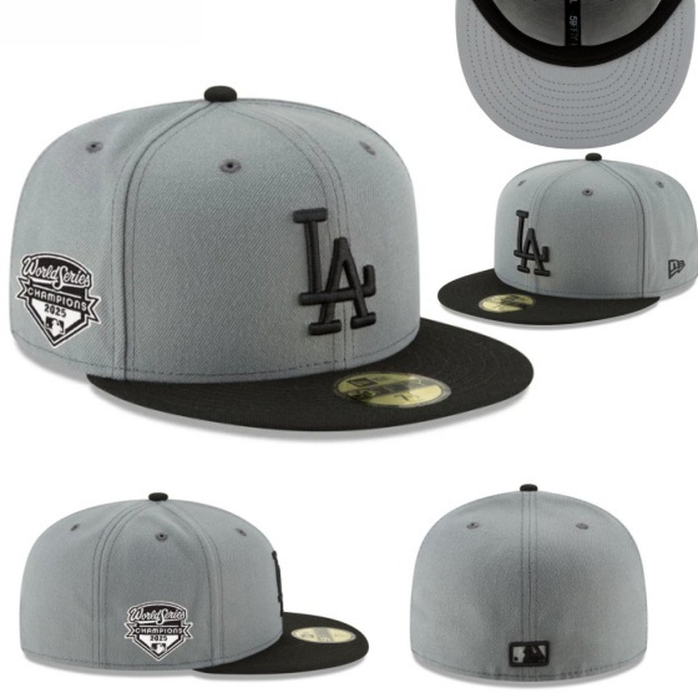 Los Angeles Dodgers 2025 World Series Champions Fitted Hat