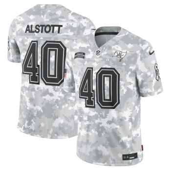 Men's Tampa Bay Buccaneers Mike Alstott Arctic Camo 2024 Salute to Service Retired Player Limited Jersey Men's Tampa Bay Buccaneers Mike Alstott Arctic Camo 2024 Salute to Service Retired Player Limited Jersey