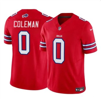 Men's Buffalo Bills #0 Keon Coleman Red 2024 Draft F.U.S.E. Vapor Untouchable Limited Stitched Football Jersey Men's Buffalo Bills #0 Keon Coleman Red 2024 Draft F.U.S.E. Vapor Untouchable Limited Stitched Football Jersey