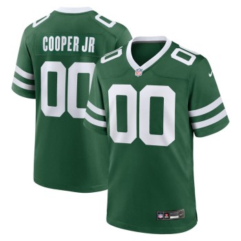 Men's New York Jets Omar Cooper Jr. Green 2026 NFL Draft Game Jersey Men's New York Jets Omar Cooper Jr. Green 2026 NFL Draft Game Jersey