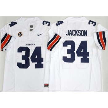 Men's Auburn Tigers #34 Bo Jackson White 2026 Vapor F.U.S.E. Limited Jersey Men's Auburn Tigers #34 Bo Jackson White 2026 Vapor F.U.S.E. Limited Jersey