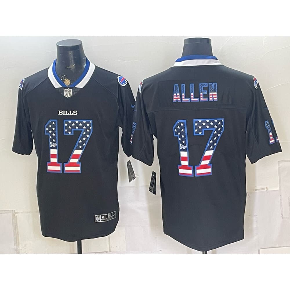 Youth Buffalo Bills #17 Josh Allen Black Vapor Limited Jersey Youth Buffalo Bills #17 Josh Allen Black Vapor Limited Jersey