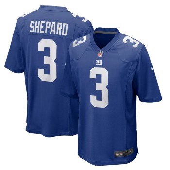 Men's New York Giants Sterling Shepard Royal Game Player Jersey Men's New York Giants Sterling Shepard Royal Game Player Jersey