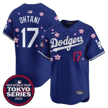 Youth Los Angeles Dodgers #17 Shohei Ohtani Royal Tokyo 2025 Cool Base Stitched Baseball Jersey Youth Los Angeles Dodgers #17 Shohei Ohtani Royal Tokyo 2025 Cool Base Stitched Baseball Jersey