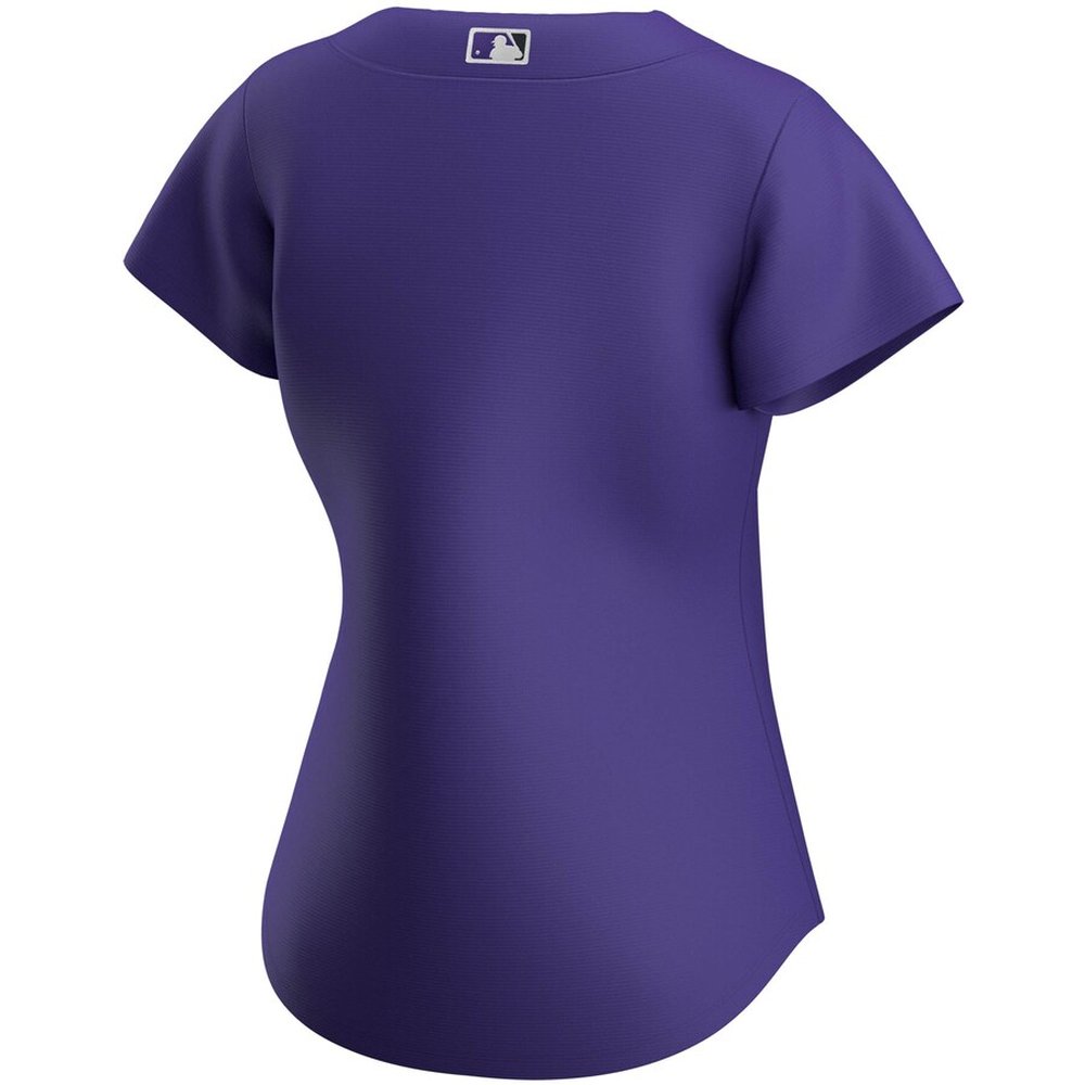 Women's Colorado Rockies Nike Purple Alternate Replica Team Jersey