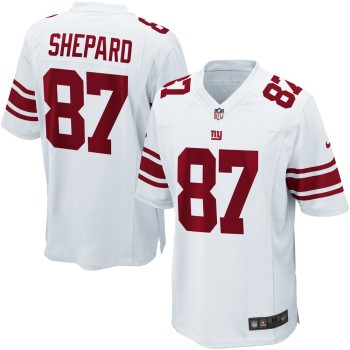 Men's New York Giants Sterling Shepard White Game Jersey Men's New York Giants Sterling Shepard White Game Jersey