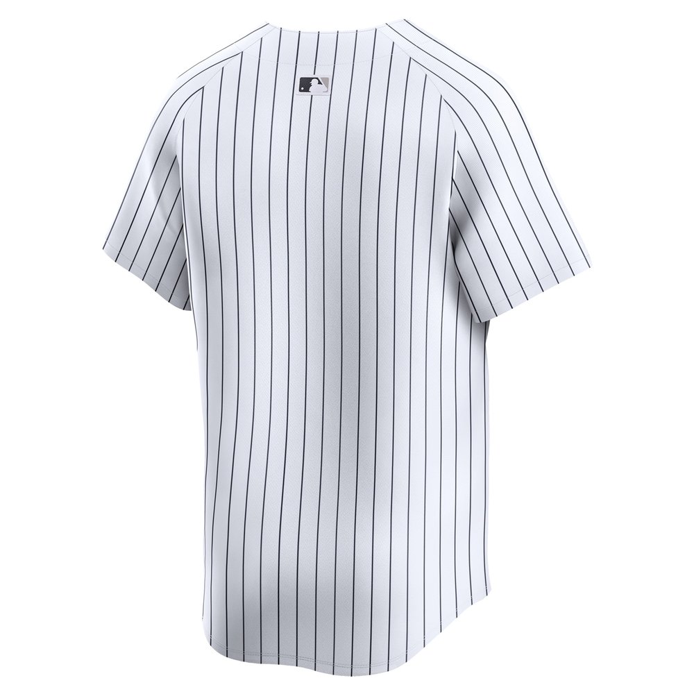 Men's New York Yankees White 2024 World Series Home Limited Jersey Men's New York Yankees White 2024 World Series Home Limited Jersey