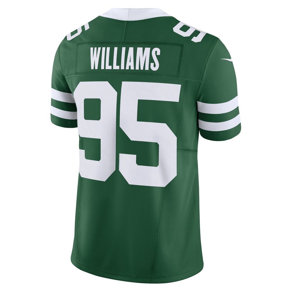 Men's New York Jets Quinnen Williams Legacy Green Vapor F.U.S.E. Limited Jersey Men's New York Jets Quinnen Williams Legacy Green Vapor F.U.S.E. Limited Jersey