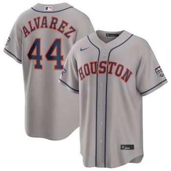 Men's Houston Astros #44 Yordan Alvarez Nike Gray 2026 All-Star Game Replica Jersey Men's Houston Astros #44 Yordan Alvarez Nike Gray 2026 All-Star Game Replica Jersey