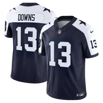 Men's Dallas Cowboys #13 Caleb Downs Navy 2026 NFL Draft Vapor F.U.S.E. Limited Jersey Men's Dallas Cowboys #13 Caleb Downs Navy 2026 NFL Draft Vapor F.U.S.E. Limited Jersey