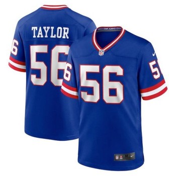 Men's New York Giants #56 Lawrence Taylor Nike Royal Classic NFL Vapor Limited Jersey Men's New York Giants #56 Lawrence Taylor Nike Royal Classic NFL Vapor Limited Jersey