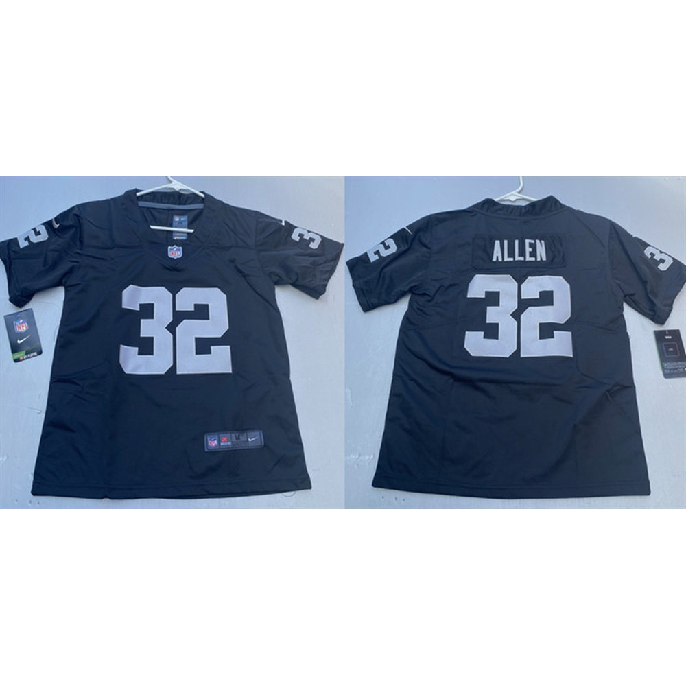 Youth Las Vegas Raiders #32 Marcus Allen Black Vapor Untouchable Limited Jersey Youth Las Vegas Raiders #32 Marcus Allen Black Vapor Untouchable Limited Jersey