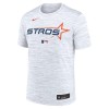 Men's Houston Astros White 2025 City Connect Authentic Collection Velocity Performance T-Shirt