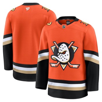 Men's Anaheim Ducks Orange Home Premium Jersey Men's Anaheim Ducks Orange Home Premium Jersey