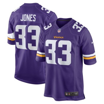Men's Minnesota Vikings Aaron Jones Purple Game Player Jersey Men's Minnesota Vikings Aaron Jones Purple Game Player Jersey