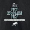 Women's Philadelphia Eagles  Black Super Bowl LIX Champions Local T-Shirt