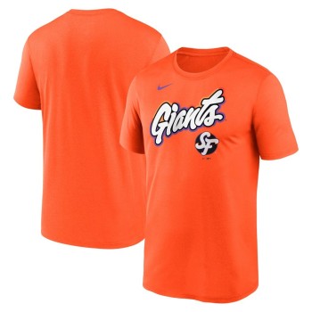 Men's San Francisco Giants Nike Orange 2025 City Connect Team Phrase Legend Performance T-Shirt Men's San Francisco Giants Nike Orange 2025 City Connect Team Phrase Legend Performance T-Shirt