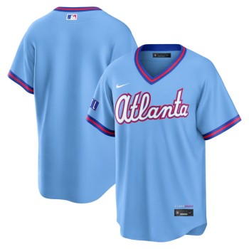 Youth Atlanta Braves Nike Powder Blue 2026 City Connect Stadium Jersey Youth Atlanta Braves Nike Powder Blue 2026 City Connect Stadium Jersey