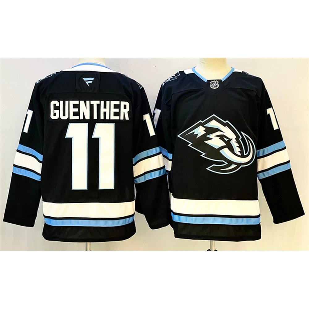 Youth Utah Mammoth #11 Dylan Guenther Navy 2025 Stitched Jersey
