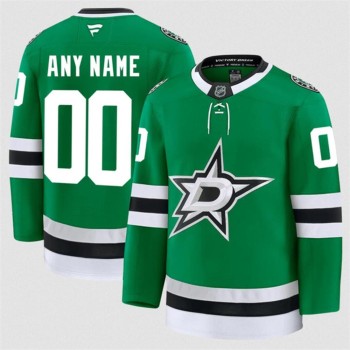 Men's Dallas Stars Custom Green 2024-25 Home Stitched Hockey Premium Jersey Men's Dallas Stars Custom Green 2024-25 Home Stitched Hockey Premium Jersey
