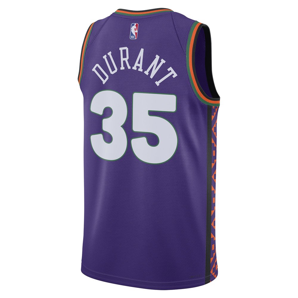 Unisex Phoenix Suns Kevin Durant Purple 2024/25 Swingman Player Jersey - City Edition