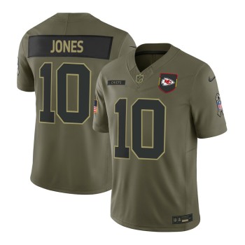 Men's Kansas City Chiefs #10 Isiah Pacheco Nike Olive 2025 Salute to Service Retired Limited Jersey Men's Kansas City Chiefs #10 Isiah Pacheco Nike Olive 2025 Salute to Service Retired Limited Jersey