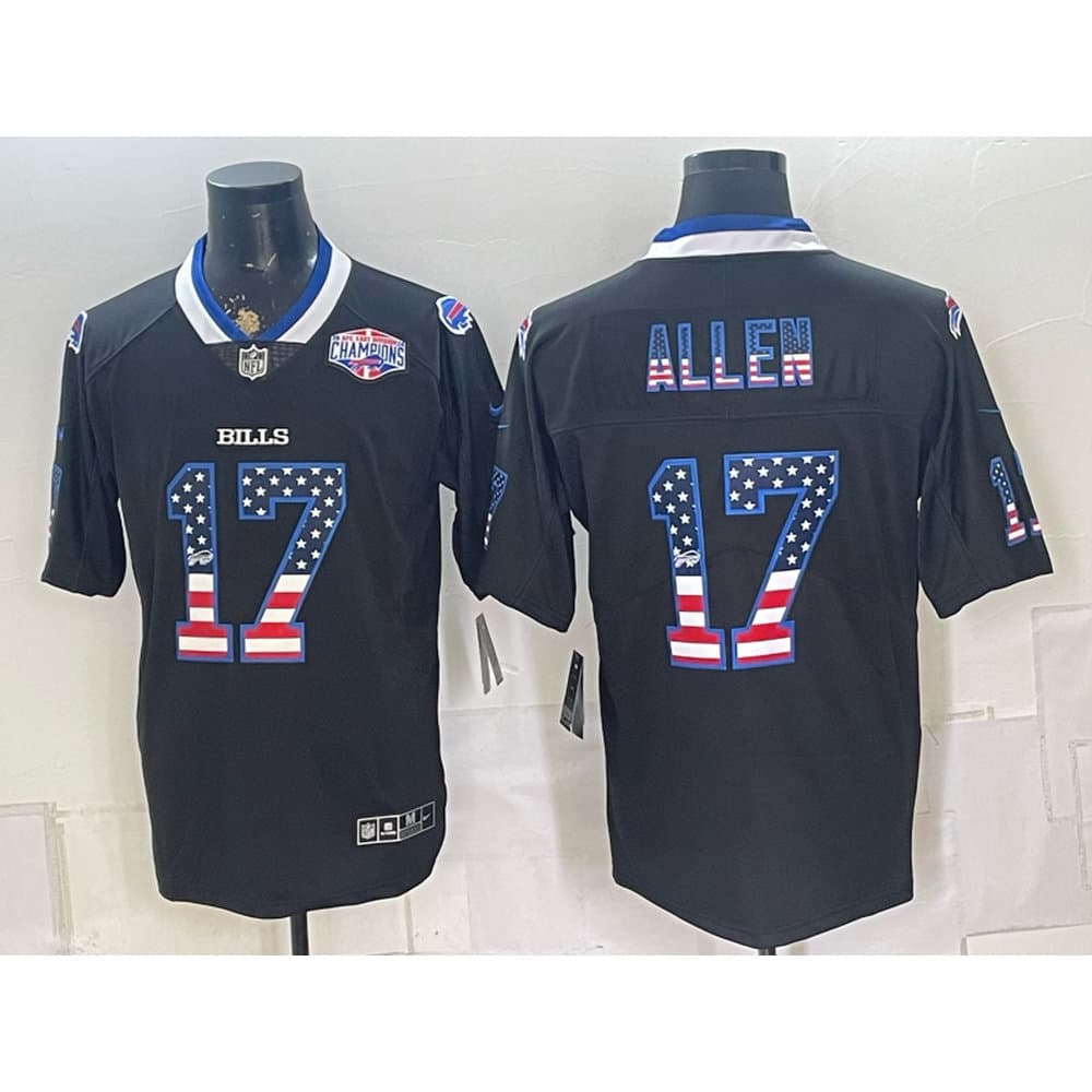 Youth Buffalo Bills #17 Josh Allen Black Vapor Limited Jersey Youth Buffalo Bills #17 Josh Allen Black Vapor Limited Jersey