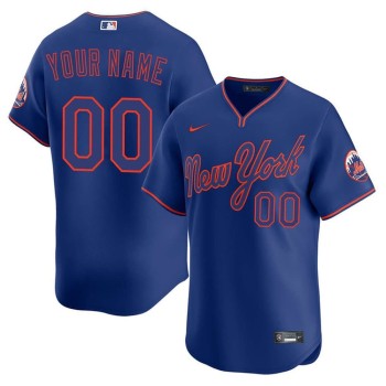 Men's New York Mets Royal Alternate 2025 Limited Custom Jersey