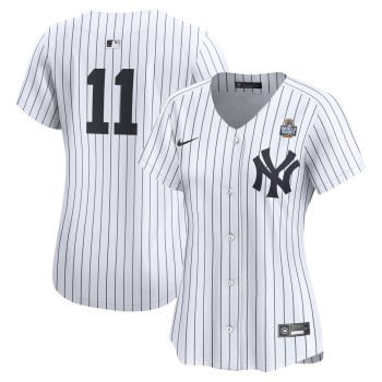 Women's New York Yankees #11 Anthony Volpe White 2024 World Series Home Limited Player Jersey Women's New York Yankees #11 Anthony Volpe White 2024 World Series Home Limited Player Jersey