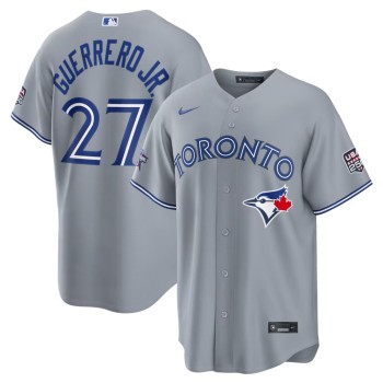 Men's Toronto Blue Jays #27 Vladimir Guerrero Jr. Nike Gray 2026 All-Star Game Replica Jersey Men's Toronto Blue Jays #27 Vladimir Guerrero Jr. Nike Gray 2026 All-Star Game Replica Jersey